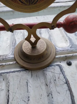 Gong in ottone con battente