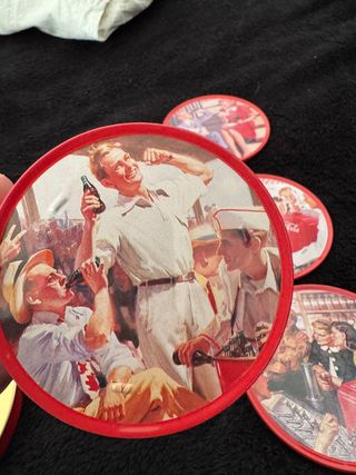 6 Sottobicchieri Coca Cola Vintage