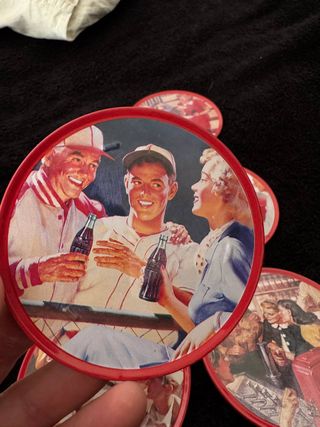 6 Sottobicchieri Coca Cola Vintage