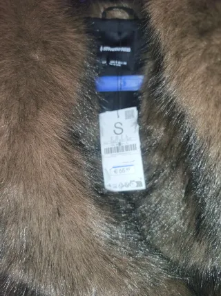 Chaqueta pelo Stradivarius Talla S