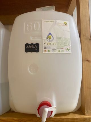 Bidón 60L con grifo y asas