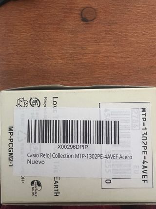 Reloj Casio Rosa y Plateado