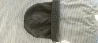 Gorro y Bufanda Massimo Dutti Gris y Verde Oliva