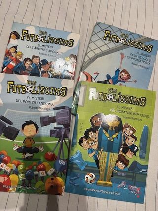 Vendo libros de texto de los Futbolissims