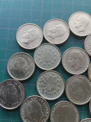 16 Monedas 100 Pesetas Juan Carlos I