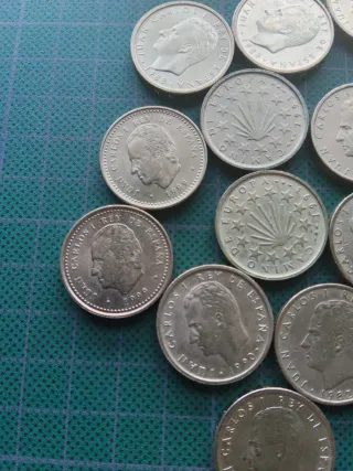 16 Monedas 100 Pesetas Juan Carlos I