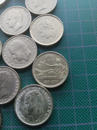 16 Monedas 100 Pesetas Juan Carlos I