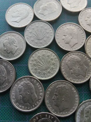 16 Monedas 100 Pesetas Juan Carlos I