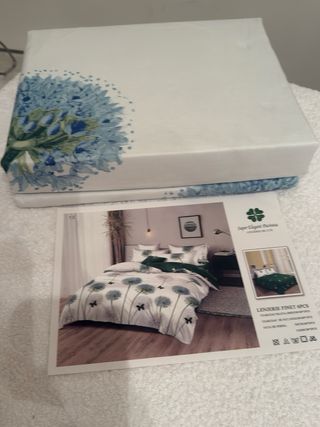 Juego Sábanas 6 Piezas Algodón,Nuevo