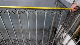 Balcón de forja estilo Modernista