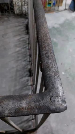 Balcón de forja estilo Modernista