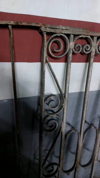 Balcón de forja estilo Modernista