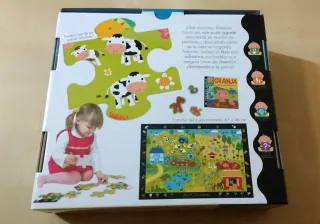 Puzzle y Libro La Granja 36 Piezas