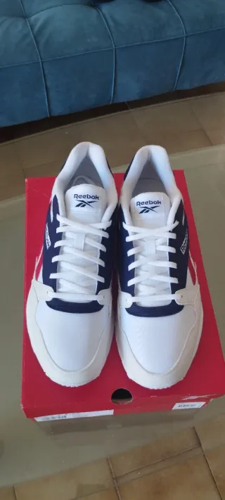 Zapatillas Reebok Talla 43 Azul/Blanco