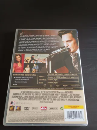 DVD En la cuerda floja (Walk the Line)