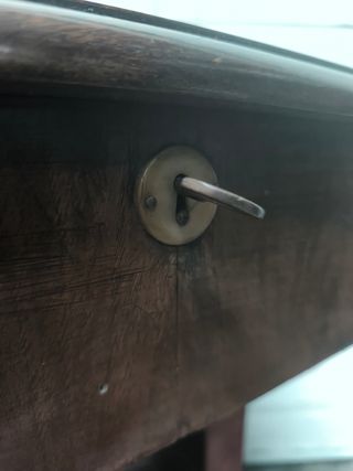 Costurero Art Decó Vintage Madera. Espejo