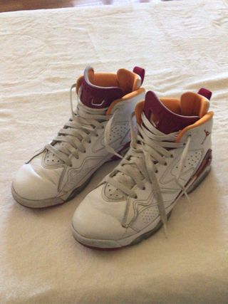 Nike Air Jordan MVP bianche rosse Tg 38
