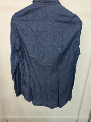 Camisa Calvin Klein Hombre Azul slim fit