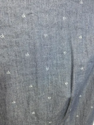 Camisa Calvin Klein Hombre Azul slim fit