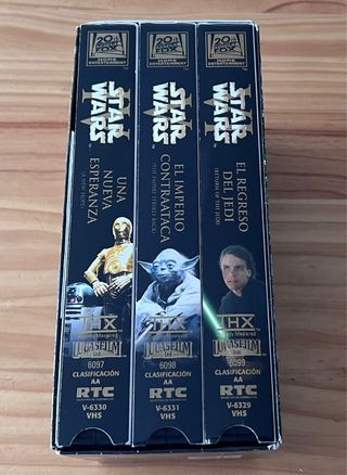 Star Wars Trilogy VHS letterbox NTSC
