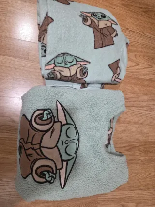 Pijama Polar Mujer Baby Yoda