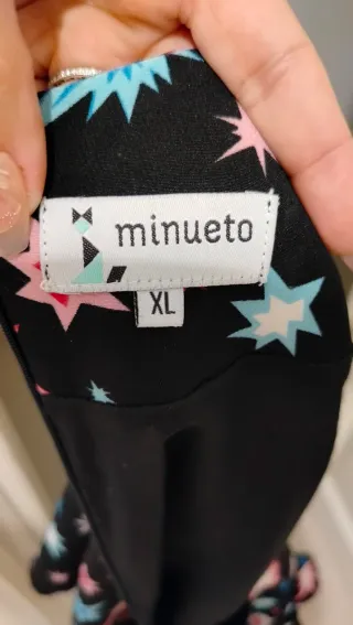 Vestido Minuetto estrellas multicolor NUEVO