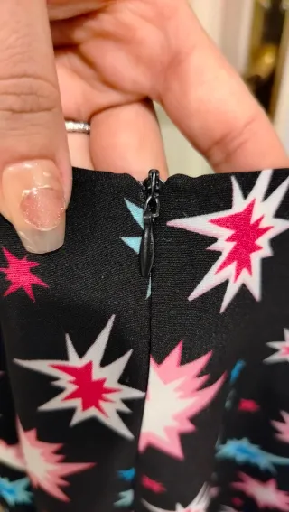 Vestido Minuetto estrellas multicolor NUEVO