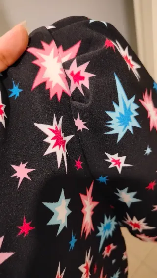 Vestido Minuetto estrellas multicolor NUEVO