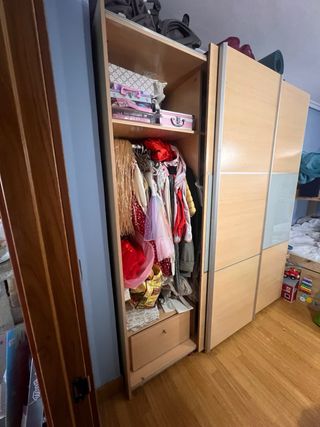 Armario 3 puertas correderas gran almacenaje