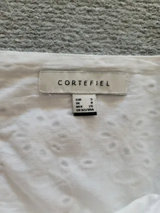 Blusa tirantes blanca bordada