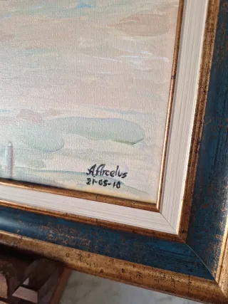 Cuadro Pintura al Óleo Lienzo