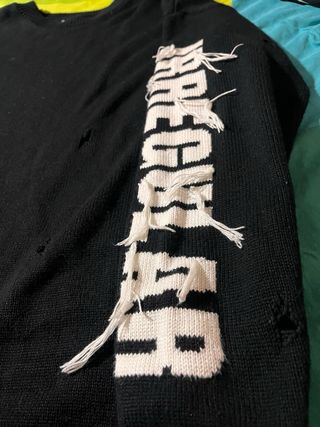 Jersey Bershka Negro