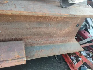 Vigas de hierro para construcción