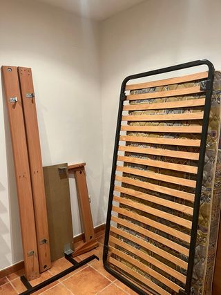 Cama individual + colchón