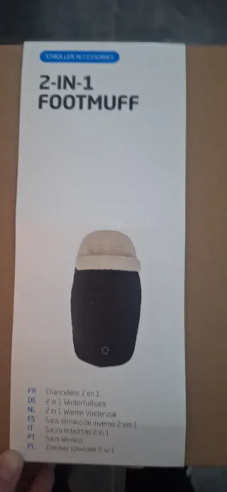 Saco Maxi-Cosi 2-en-1 Footmuff