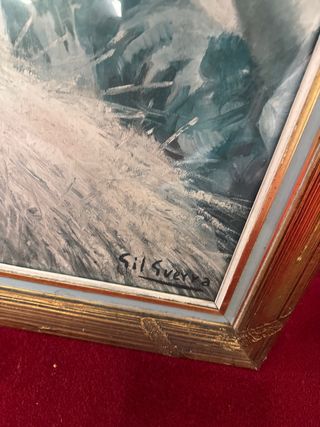 Cuadro campesina con sombrero