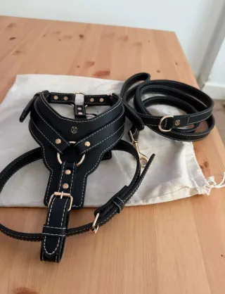 Arnés y Correa Christian Lacroix Negro