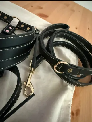 Arnés y Correa Christian Lacroix Negro