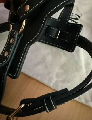 Arnés y Correa Christian Lacroix Negro