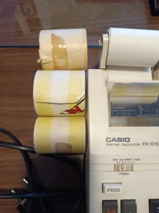 Calculadora Casio FR-1015 Vintage