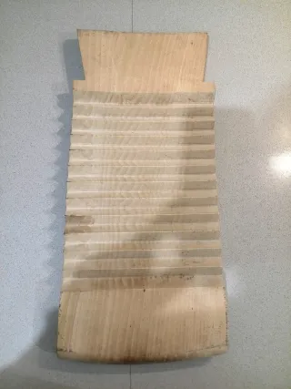 Asse da stiro in legno anni '60-'70
