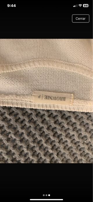 Jersey Brownie Mujer Talla M