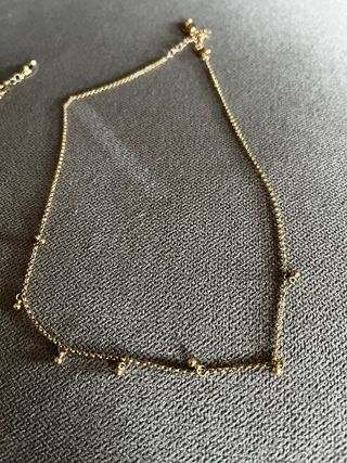 Confezione di 2 collane dorate da donna