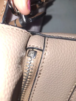 Bolso Beige y Marrón