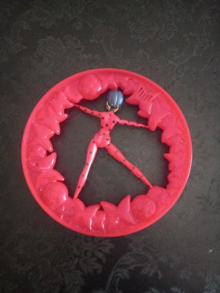 Muñeca Ladybug con Aro Rojo