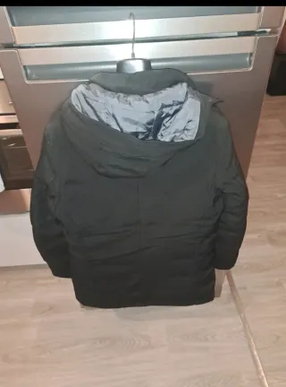 Parka uomo nera taglia L