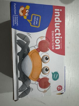 Cangrejo Juguete Bebé Eléctrico con Luz y Sonido