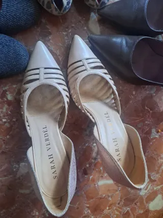 4 Pares Zapatos Mujer