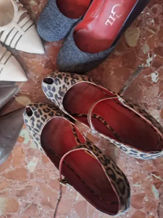 4 Pares Zapatos Mujer