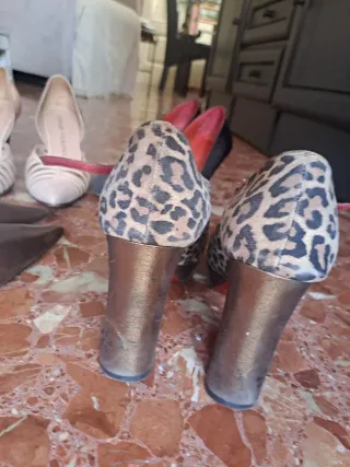 4 Pares Zapatos Mujer